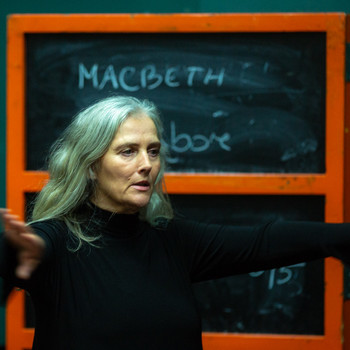 Zakulisje predstave performance Macbeth <em>Photo: Boštjan Lah</em>